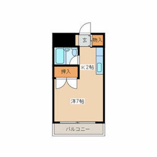 マイルーム南郷の間取り