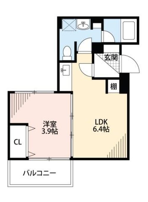 福岡県福岡市城南区鳥飼5丁目(マンション)の賃貸物件の間取り