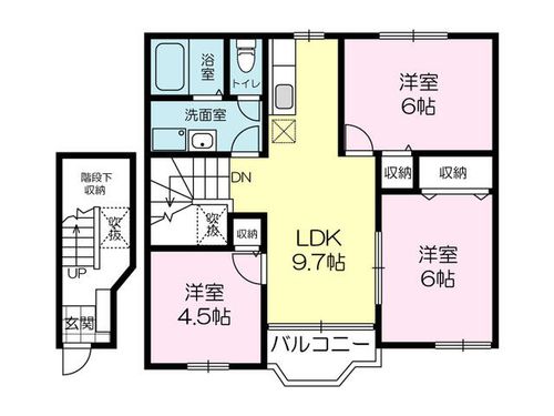 オリゾンA棟202の間取り