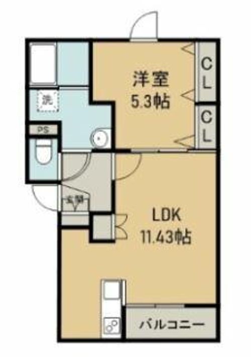 color101の間取り