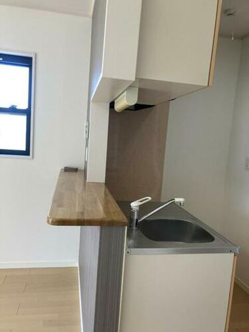 House C.R.Aのキッチン