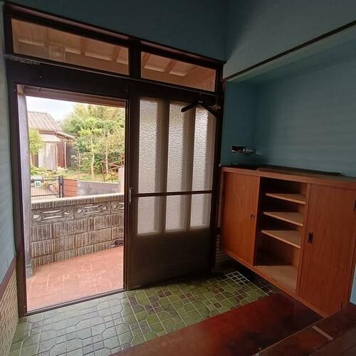 福岡県宗像市神湊(一戸建)の賃貸物件の玄関