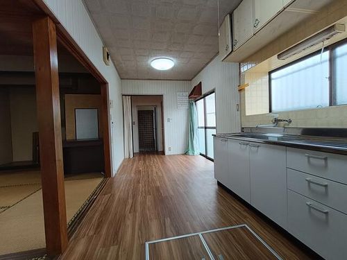 福岡県宗像市神湊(一戸建)の賃貸物件のキッチン