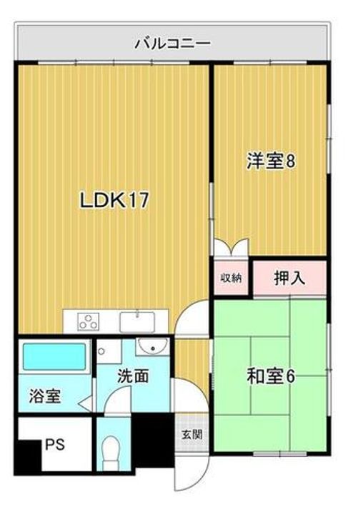エクセレントハウス大興の間取り