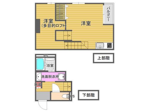ボニート佳102の地図