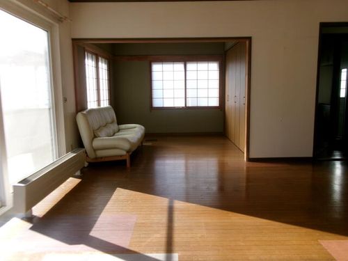 北海道滝川市黄金町東3丁目(一戸建)の賃貸物件の居間