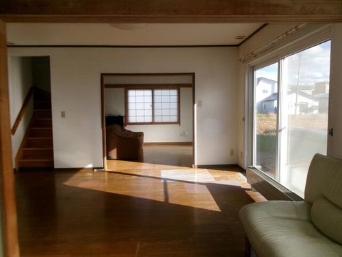 北海道滝川市黄金町東3丁目(一戸建)の賃貸物件の居間