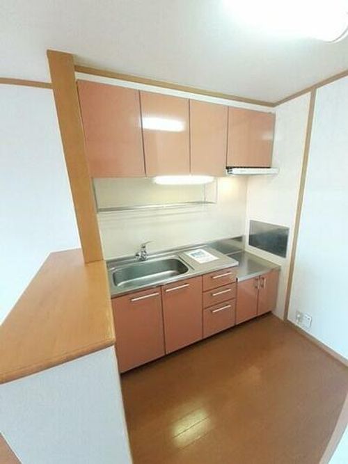 コーポ東野Dのキッチン