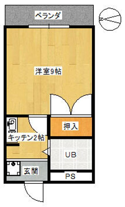 エスポワールの間取り