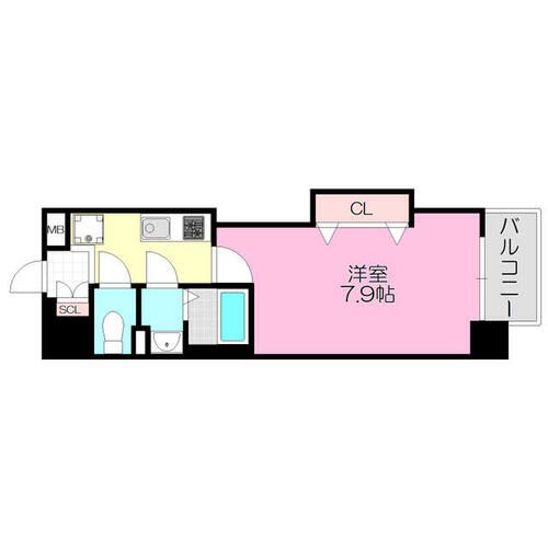 Luxe長田の間取り