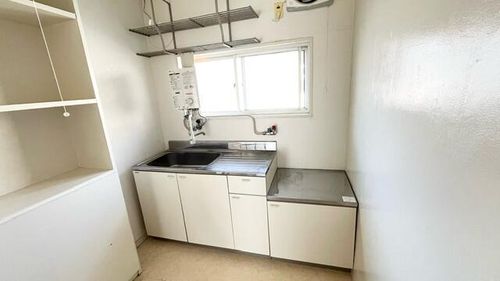 兵庫県丹波篠山市大沢新(アパート)の賃貸物件のキッチン