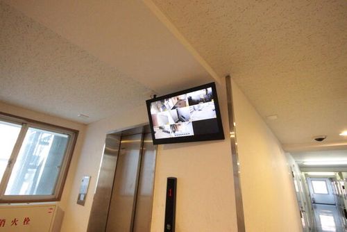 ロイヤルグリーンハイツの玄関