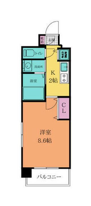 ベイプレイス小倉の間取り