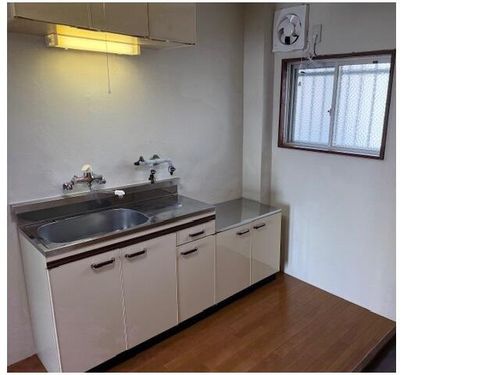 大阪府東大阪市菱屋西3丁目(マンション)の賃貸物件のキッチン