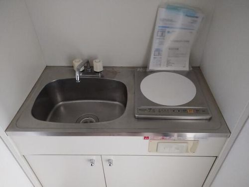 大阪府河内長野市西之山町(マンション)の賃貸物件のキッチン