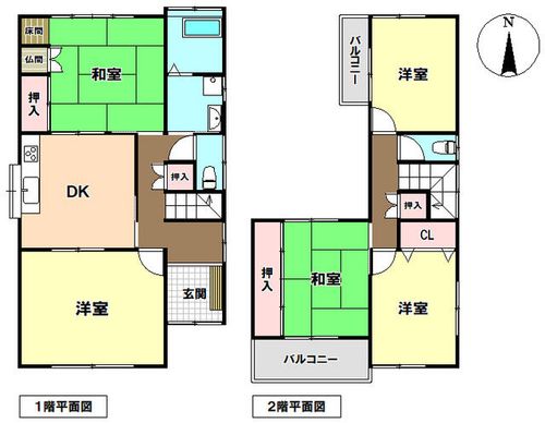 愛知県海部郡大治町大字三本木字西之川(一戸建)の賃貸物件の間取り