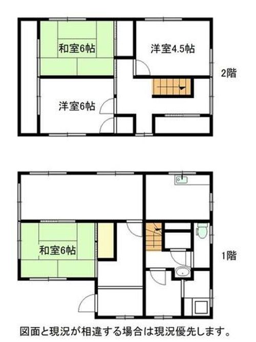 愛知県豊橋市牟呂水神町(一戸建)の賃貸物件Cの間取り