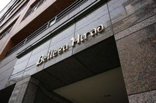 ベレーザ平尾の玄関