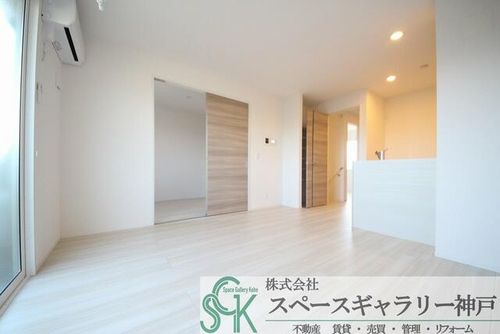 カスタリア堀町の居間