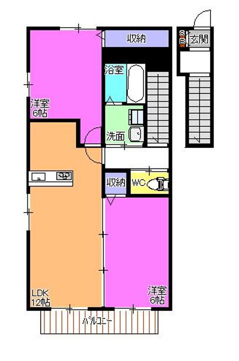 エスペランサⅡの間取り