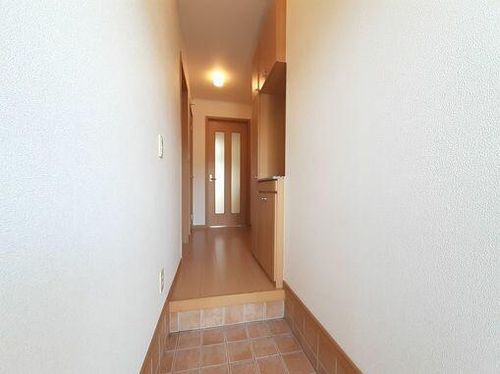 サンシャイン田原 Bの玄関