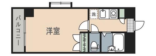 福岡県北九州市小倉北区片野4丁目(マンション)の賃貸物件の間取り
