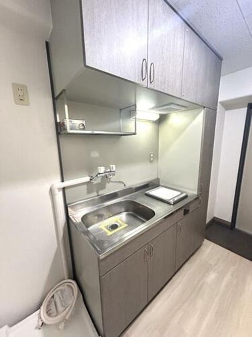 福岡県北九州市小倉北区片野4丁目(マンション)の賃貸物件のキッチン