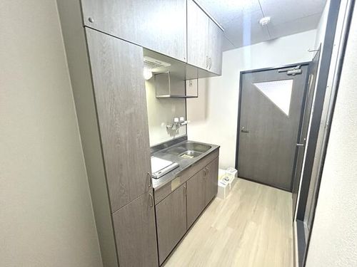 福岡県北九州市小倉北区片野4丁目(マンション)の賃貸物件のキッチン