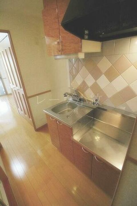 福岡県福岡市中央区鳥飼2丁目(マンション)の賃貸物件のキッチン