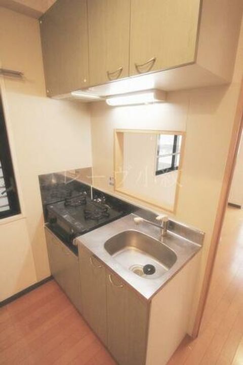 福岡県福岡市早良区西新5丁目(マンション)の賃貸物件のキッチン