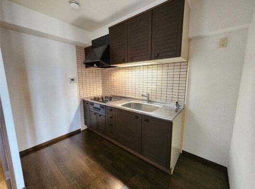 福岡県福岡市博多区吉塚4丁目(マンション)の賃貸物件のキッチン