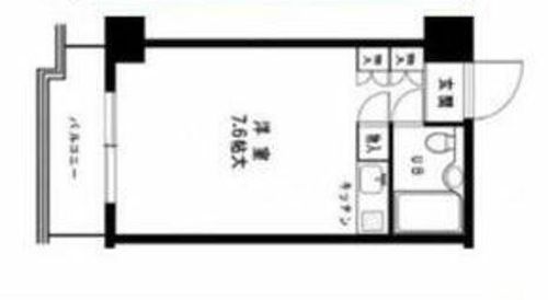 大阪府大阪市東淀川区東中島1丁目(マンション)の賃貸物件の間取り