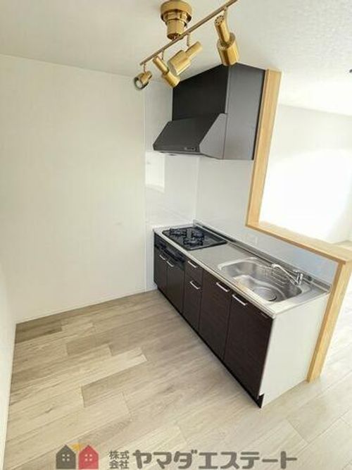 Ladder大川third B2のキッチン