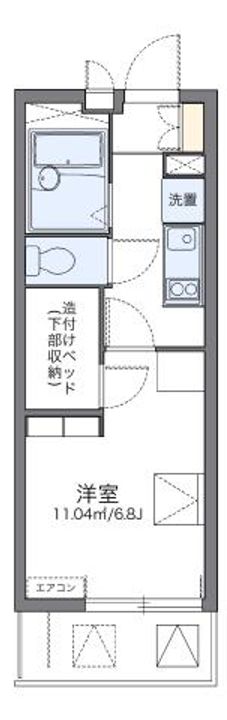 福岡県福岡市城南区七隈7丁目(マンション)の賃貸物件の間取り