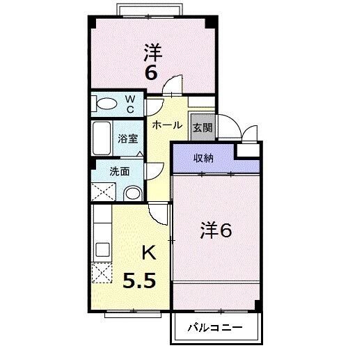 メゾン・ドールBの間取り