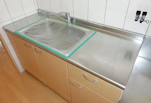 兵庫県姫路市大津区長松(アパート)の賃貸物件のキッチン