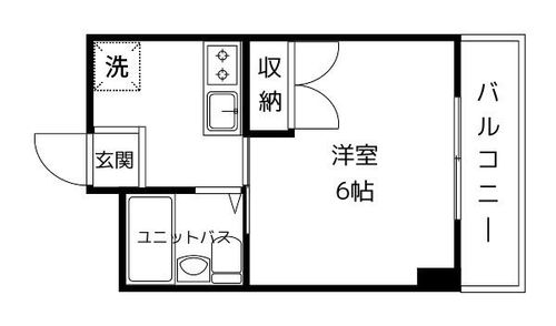 ナンノ第12号館の間取り