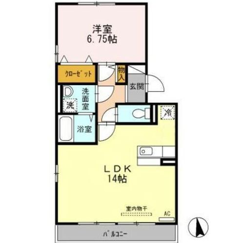 ヴァンクール C117の間取り