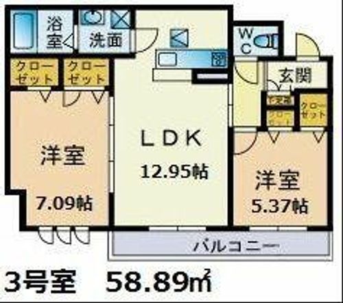 Arvita203の間取り