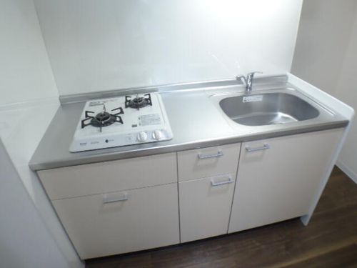 兵庫県神戸市東灘区甲南町1丁目(マンション)の賃貸物件のキッチン