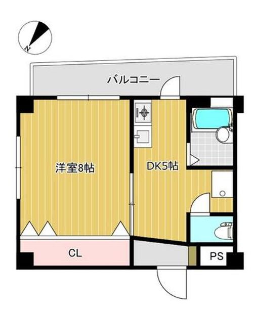 フリーデン今川702の間取り