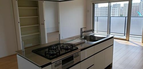 照葉クロススタイルWEST棟のキッチン