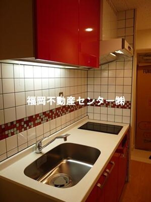 福岡県福岡市東区東浜1丁目(マンション)の賃貸物件のキッチン