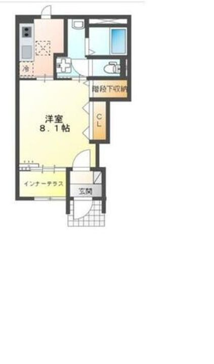 兵庫県丹波篠山市宇土(アパート)の賃貸物件の間取り