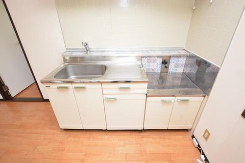 福岡県直方市大字知古(アパート)の賃貸物件のキッチン
