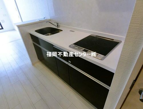福岡県福岡市東区名島3丁目(マンション)の賃貸物件のキッチン