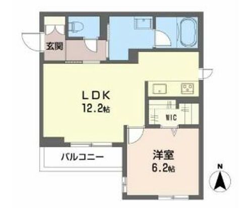 Premias K室見の間取り