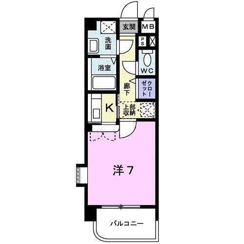 ヒュースロア井尻の間取り