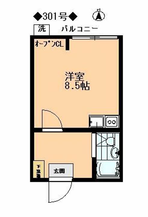 フォトハイツ金山301の外観