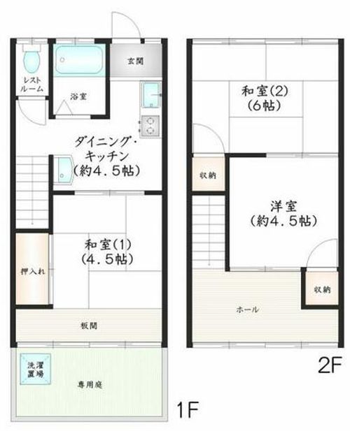西村アパート5の外観